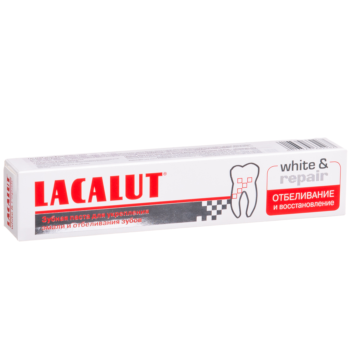 LACALUT WHITE & REPAIR, dantų pasta, 75 ml