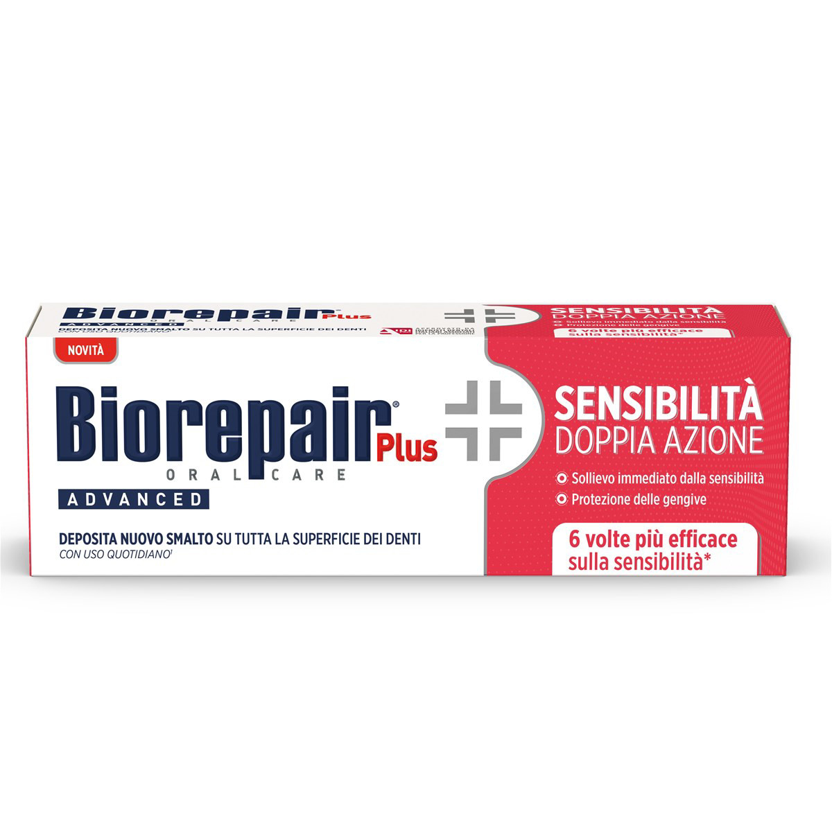 BIOREPAIR PLUS SENSITIVITY, dantų pasta jautriems dantims, 75 ml