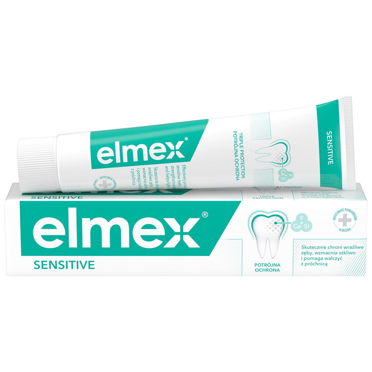 ELMEX SENSITIVE, dantų pasta, 75 ml