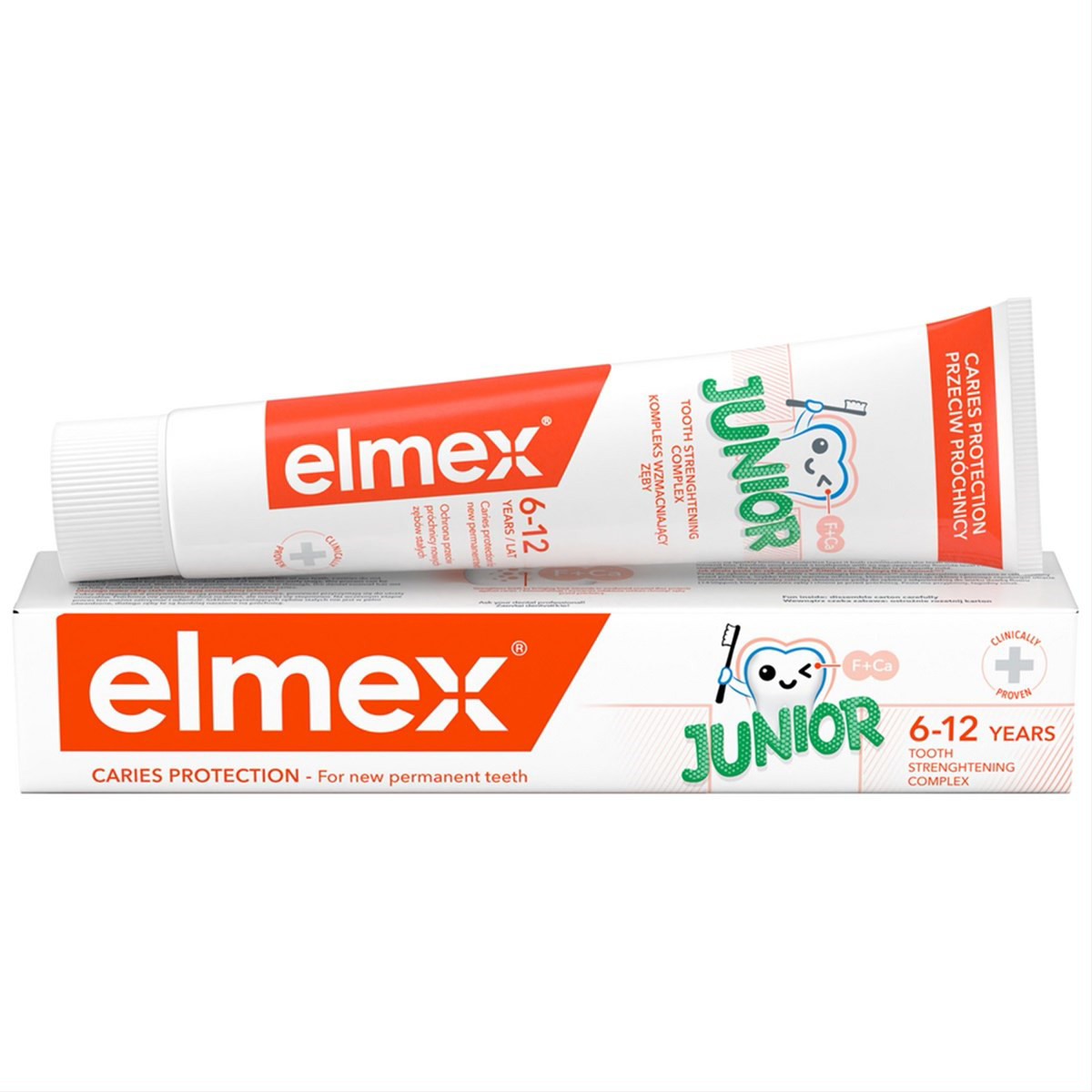 ELMEX JUNIOR, dantų pasta, 75 ml