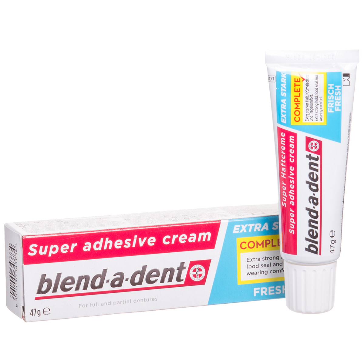 BLEND-A-DENT FRESH MINT, burnos dantų protezų lipnus kremas, 47 g