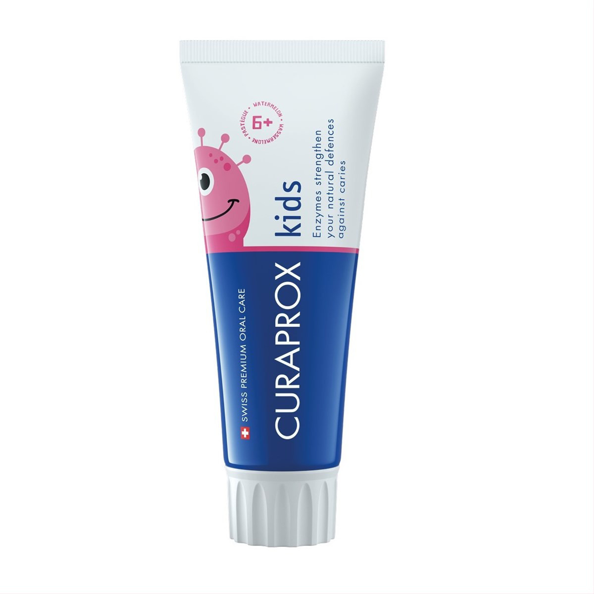 CURAPROX KIDS, dantų pasta vaikams, nuo 6m., arbūzų skonio, 60ml
