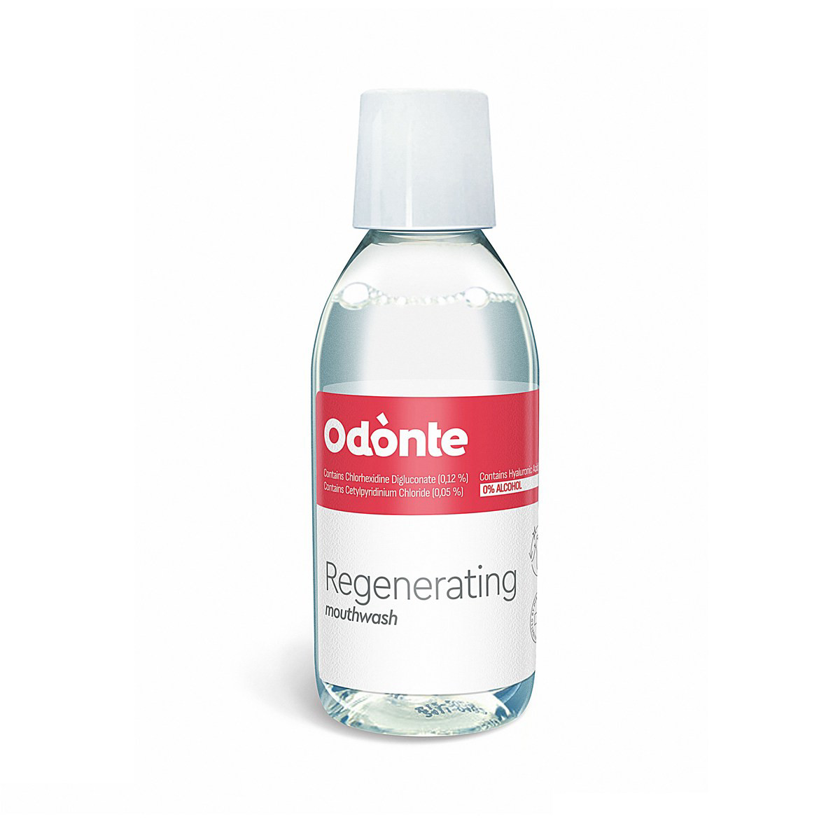 ODONTE, burnos skalavimo skystis regeneruojamasis 250ml