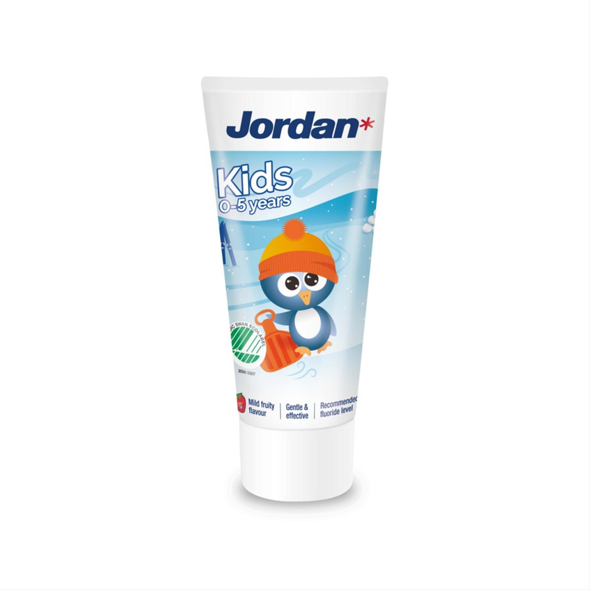JORDAN, dantų pasta vaikams, 0 - 5 metų, 50 ml
