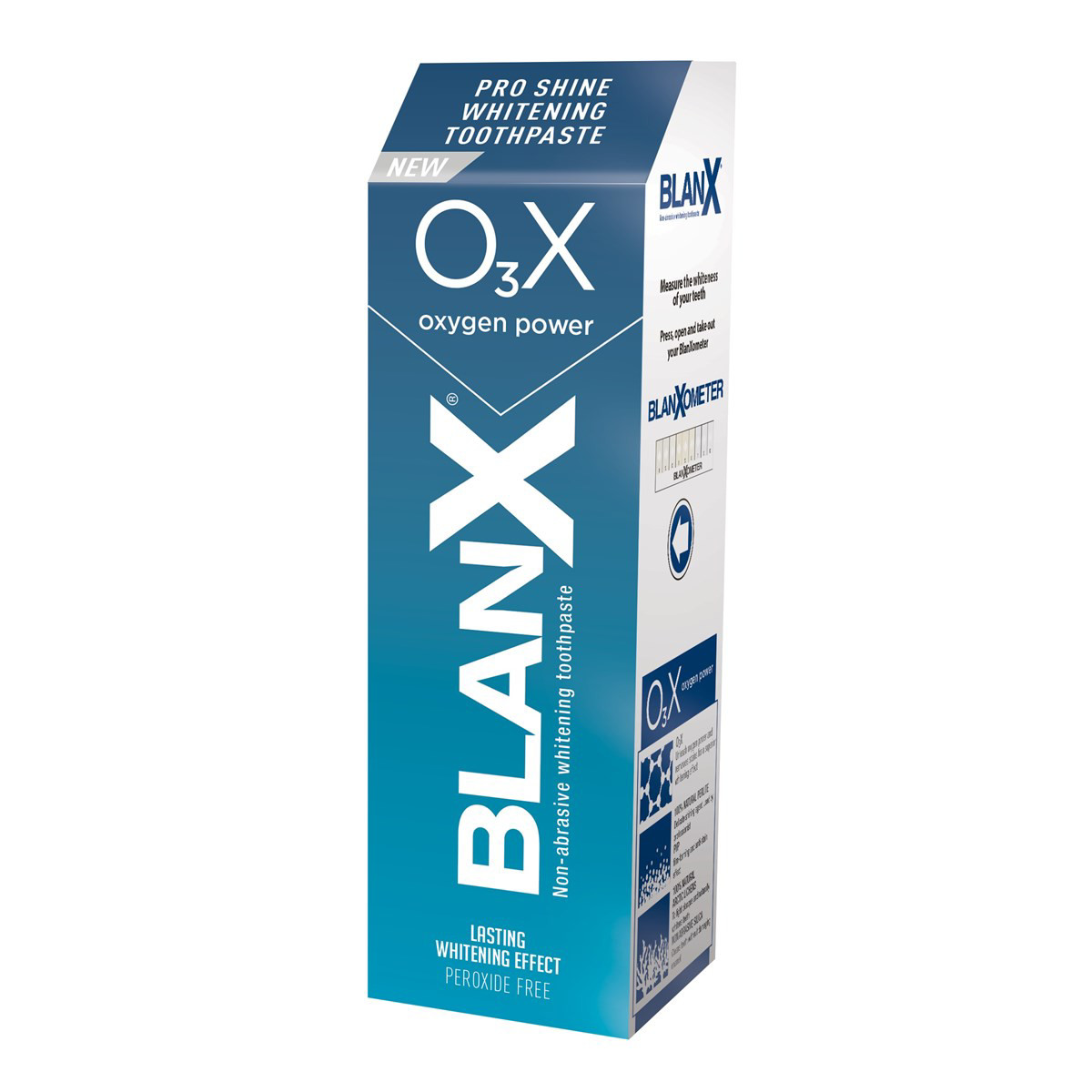 BLANX O3X, balinanti dantų pasta, 75 ml