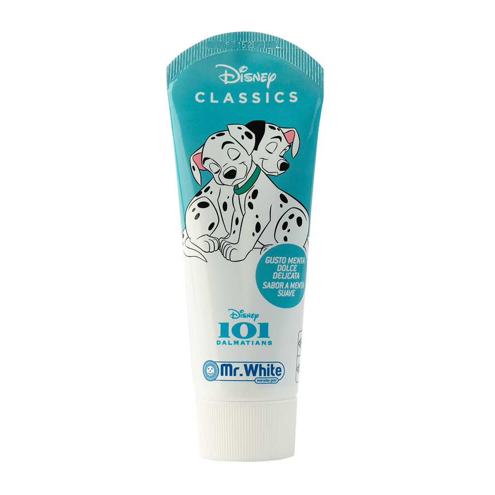 LES 101 DALMATIENS dantų pasta vaikams, mėtų skonio, 3–6 m., 75 ml