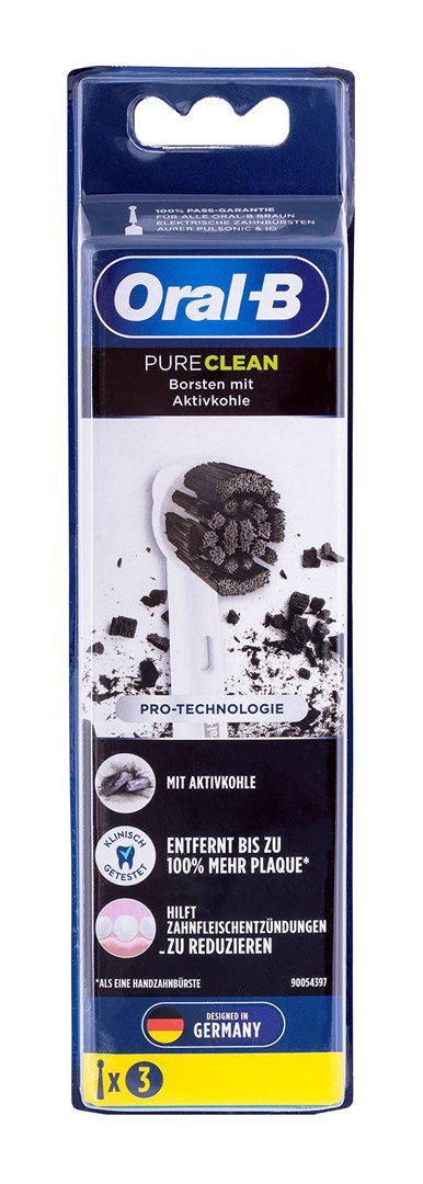 Braun Oral-B PureClean aktyvintosios anglies antgaliai