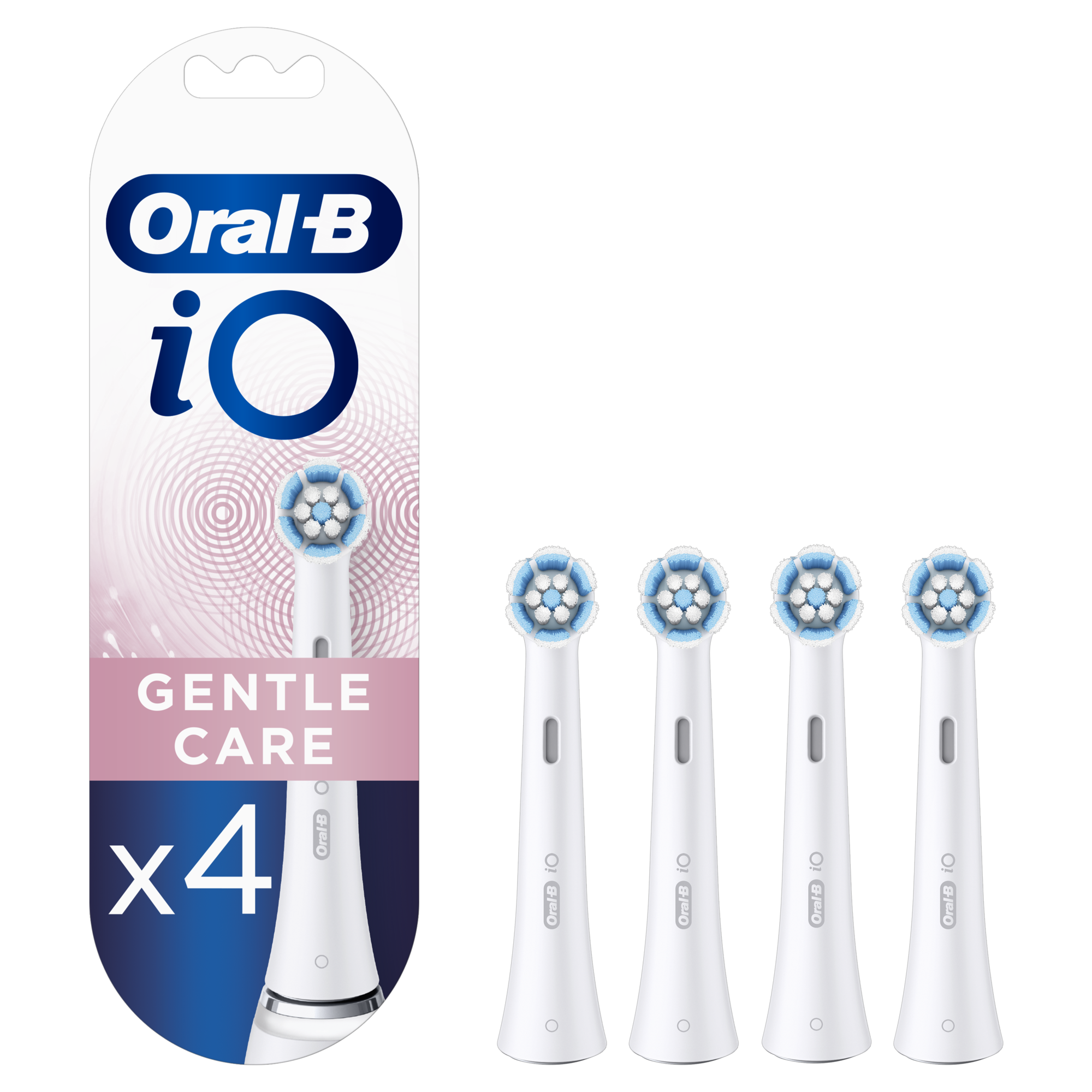 Dantų šepetėlio galvutės Oral-B iO Gentle Care 4 vnt.