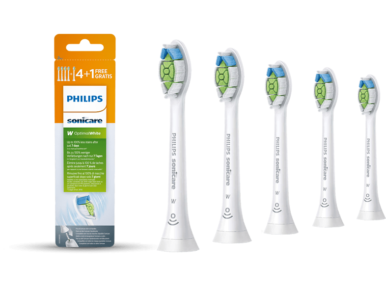 Dantų šepetėlių galvutė PHILIPS Sonicare HX6065/10 5vnt.