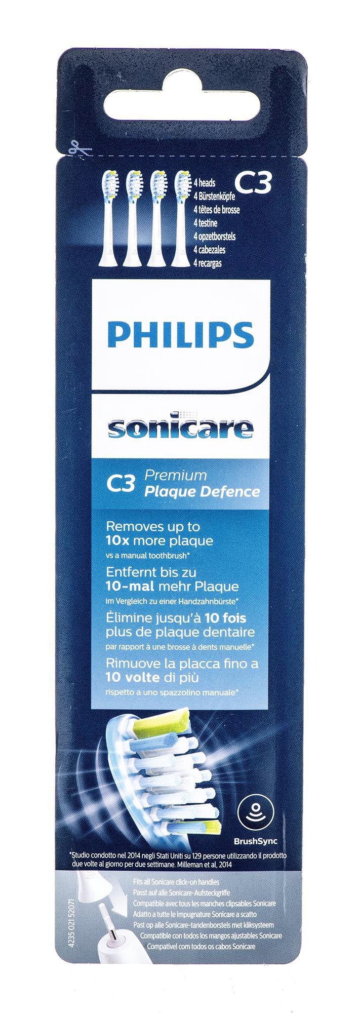 Dantų šepetėlio antgalis PHILIPS HX9044/17 4vnt.