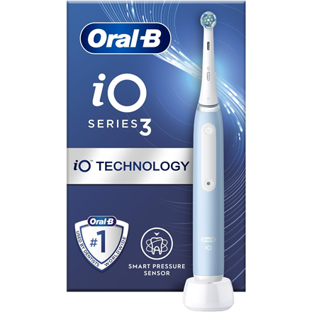 Elektrinis dantų šepetėlis Oral-B iO3 Ice Blue
