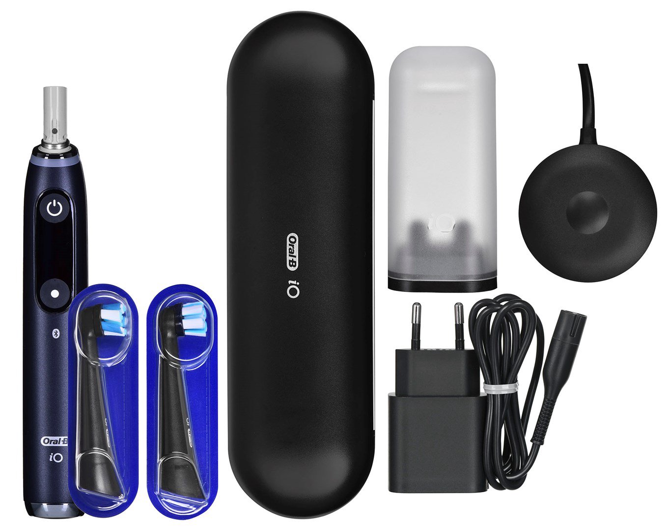 Oral-B iO Series 9N Suaugusiems Vibruojantis dantų šepetėlis Juoda