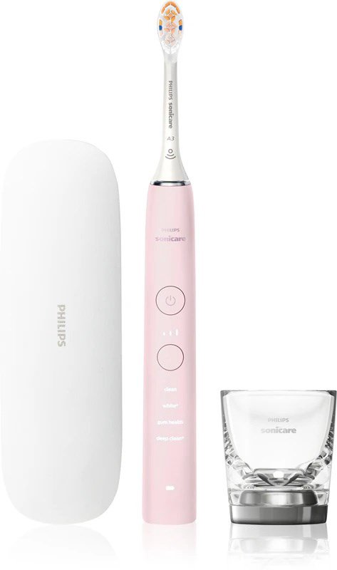 Philips HX9911/21 elektrinis dantų šepetėlis Suaugusiems „Sonic“ dantų šepetėlis Rožinė