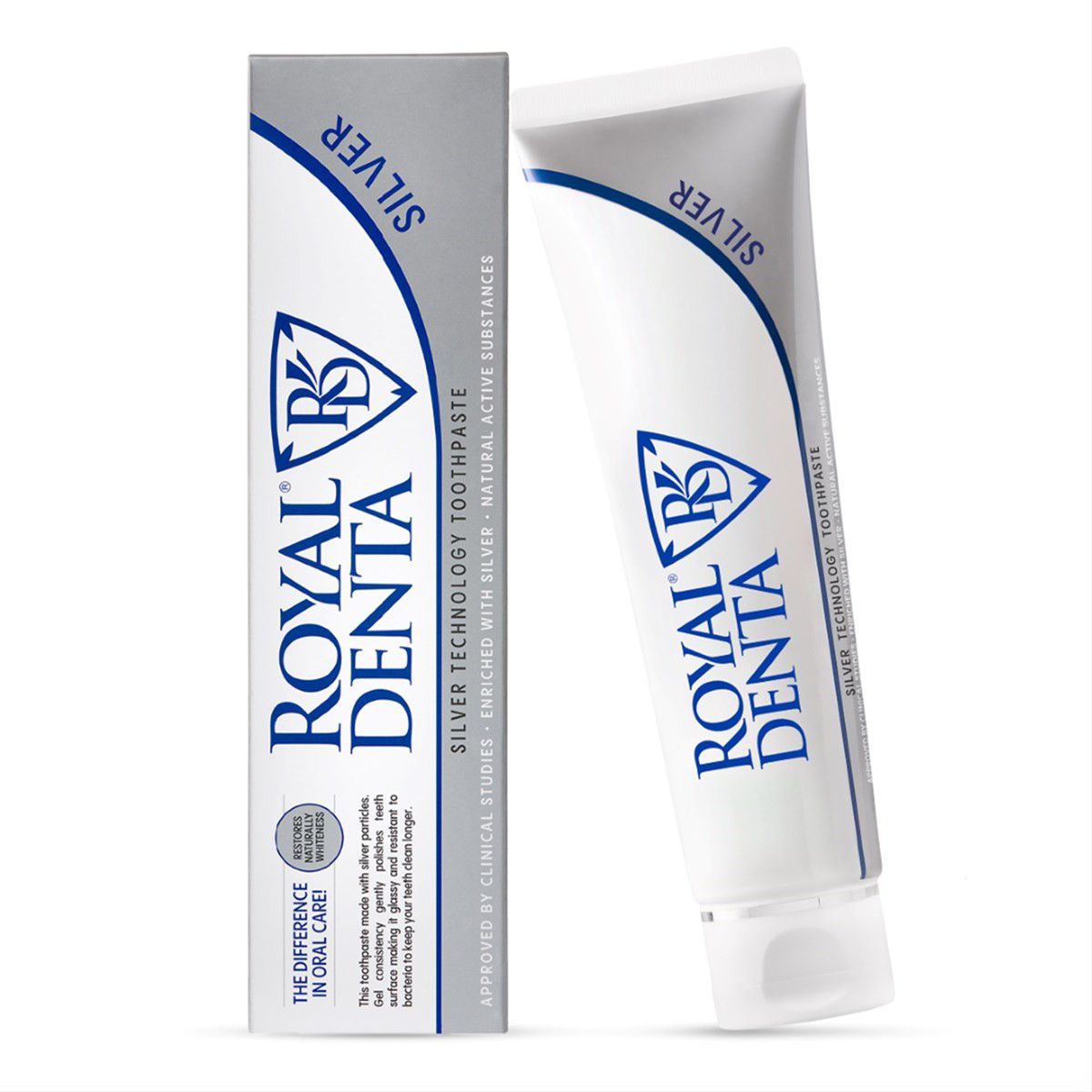 ROYAL DENTA SILVER, dantų pasta, 130 g