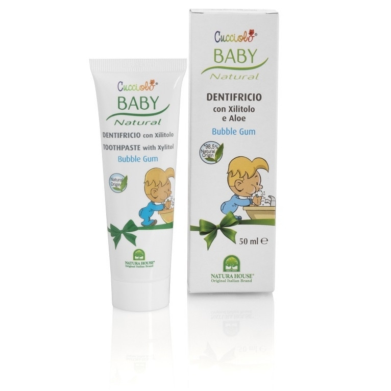 Natura House Cucciolo dantų pasta vaikams „Bubble-gum“, 50ml