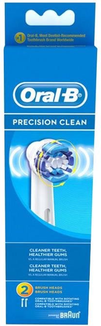 Dantų šepetėlio antgaliai ORAL-B EB 20-2, balti 2vnt.