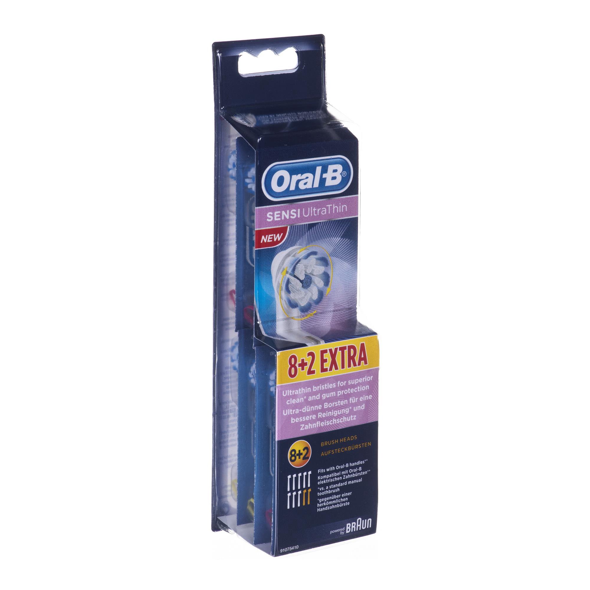 Dantų šepetėlio antgaliai ORAL-B EB60-8+2