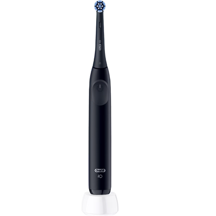 Oral-B Electric Toothbrush with Pressure sensor | iO2 | Rechargeable | For adults | Number of brush heads included 1 | Number of teeth brushing modes 3 | Black|iO2 Black