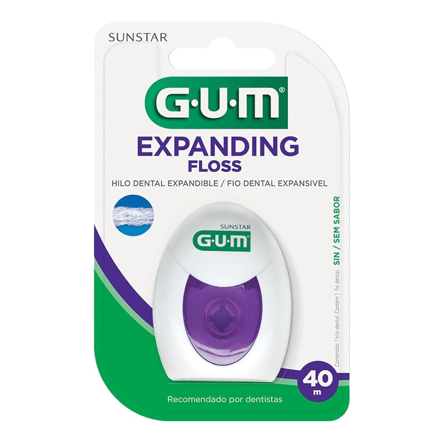 "Gum Expanding Floss" išsiplečiantis tarpdančių siūlas 30 m