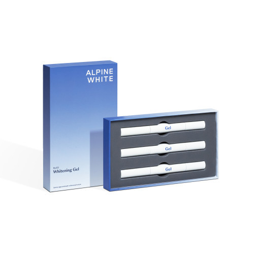 Alpine White Whitening Gel Dantų balinimo gelis, 3vnt