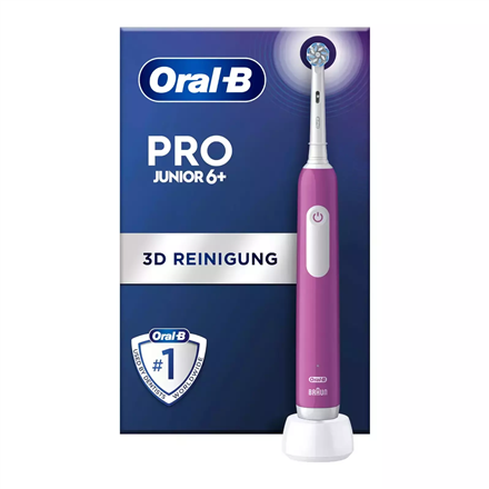 Elektrinis dantų šepetėlis Oral-B Electric Toothbrush  Pro Junior 6+  Rechargeable  For children