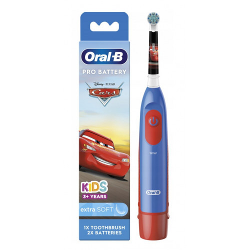 Oral-B Kids Cars Electric Toothbrush Elektrinis dantų šepetėlis vaikams, 1vnt.