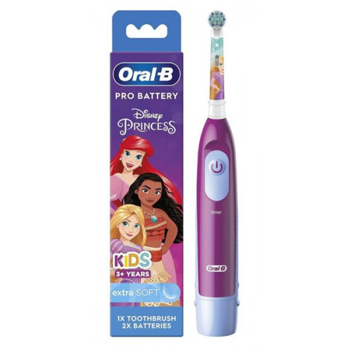 Oral-B Kids Toothbrush Disney Princess Elektrinis dantų šepetėlis vaikams, 1vnt.
