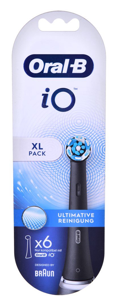 Końcówki do szczoteczki Oral-B iO Ultimative 6 szt. kolor czarny