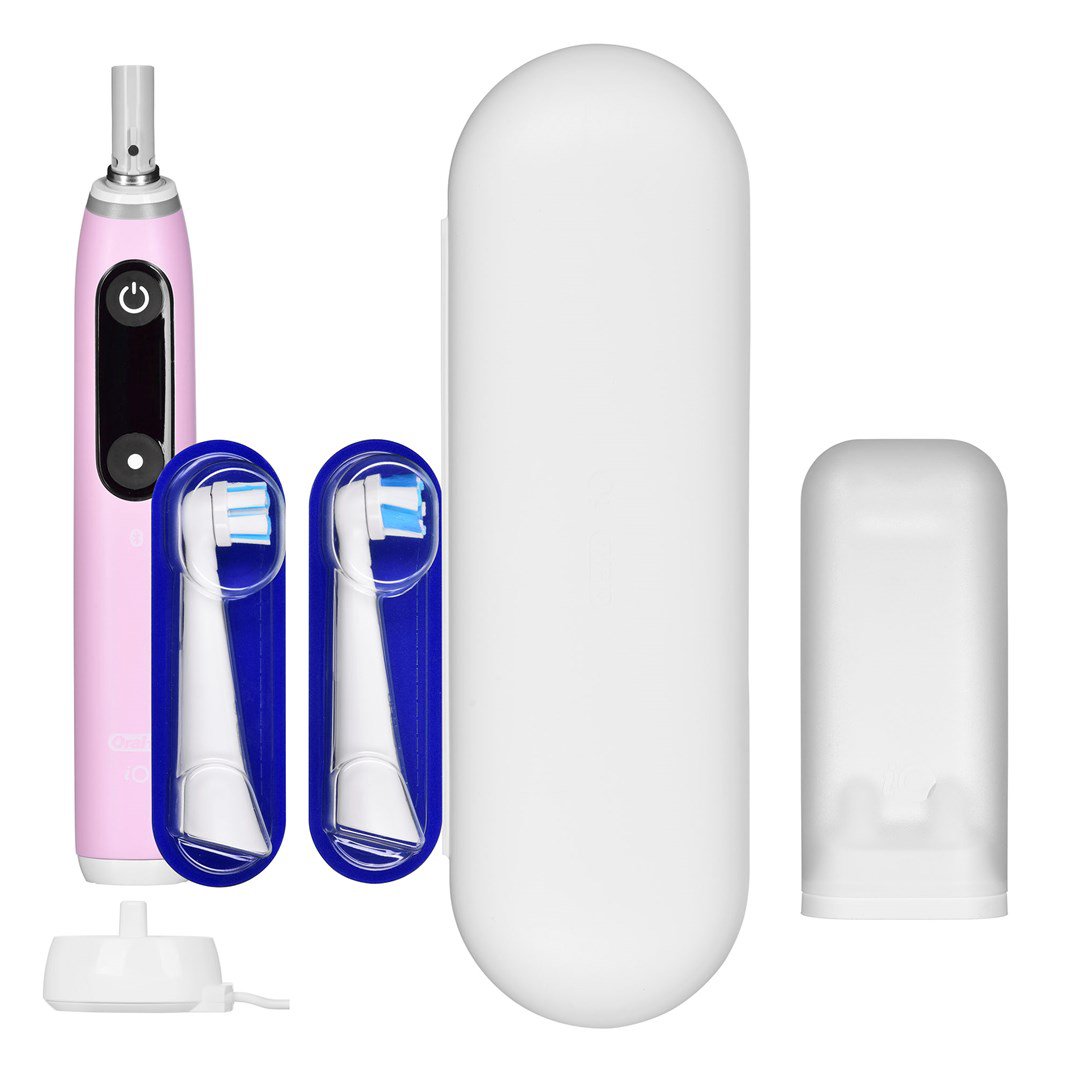 Oral-B iO Series 6 Pink Sand - dantų šepetėlis