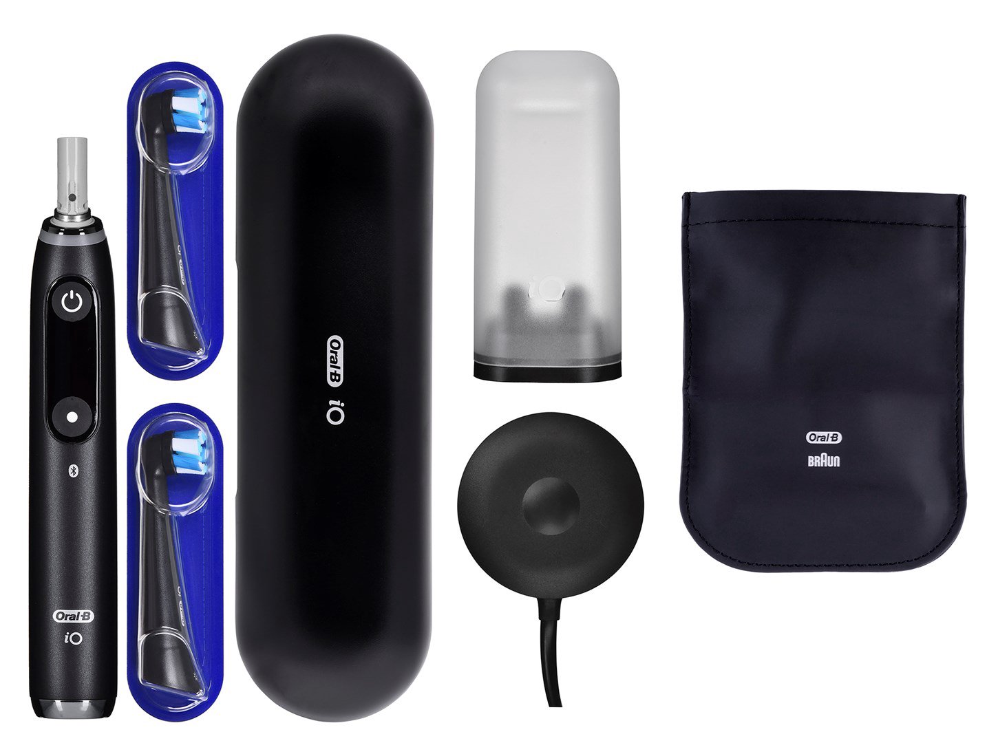 Braun ORAL-B IO 7W Elektrinis dantų šepetėlis Adult Black