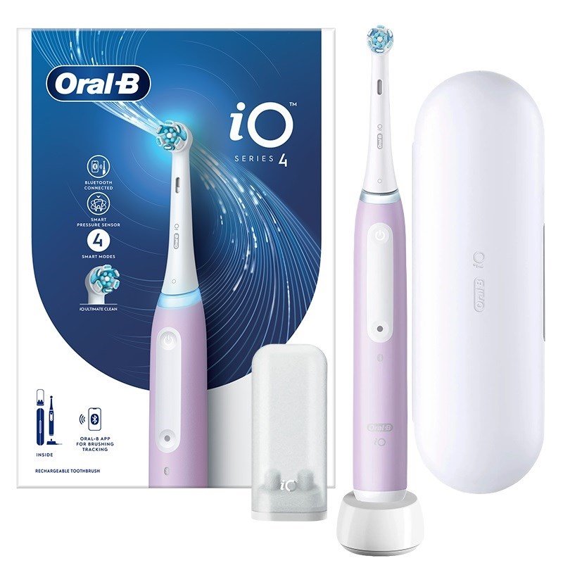 Elektrinis dantų šepetėlis Oral-B iO4 Lavender