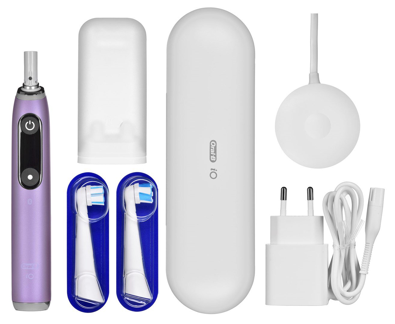 Oral-B iO Series 9n Suaugusiems Besisukantis vibruojantis dantų šepetėlis Rožinė