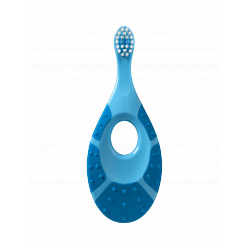 Jordan Step 0-2 years Baby Toothbrush Extra Soft Ypač minkštas vaikiškas dantų šepetėlis, Blue