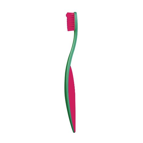 Jordan Ultimate You Medium Toothbrush Vidutinio kietumo dantų šepetėlis, Green