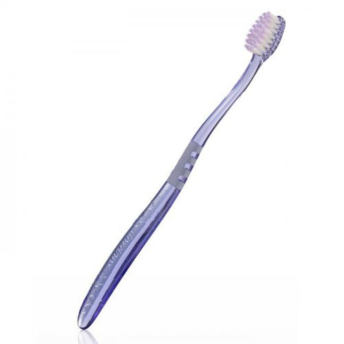 Jordan Target Sensitive Toothbrush Ultra Soft Dantų šepetėlis su ypač minkštais šereliais, Purple Blaze