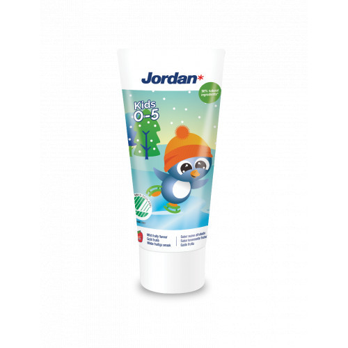Jordan Kids Toothpaste 0-5 years Vaikiška dantų pasta, Penguin