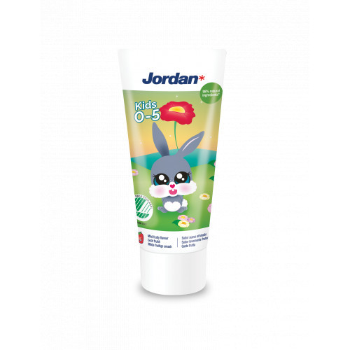 Jordan Kids Toothpaste 0-5 years Vaikiška dantų pasta, Bunny
