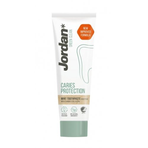 Jordan Green Clean Caries Protection Toothpaste Dantų pasta, 75ml