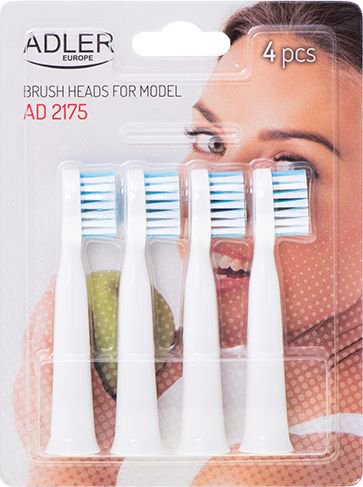 End Adler for sonic toothbrush AD2175 4pcs.