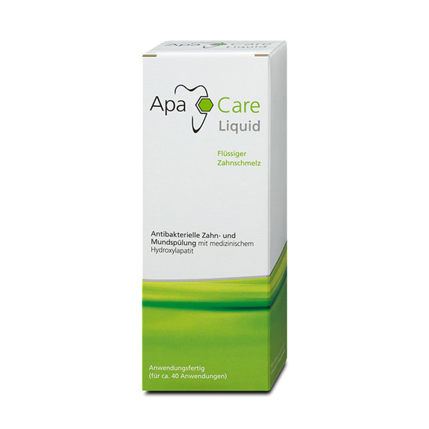 "Apacare" burnos skalavimo skystis su emalio mineralais bei pre- ir postbiotikais, 200 ml