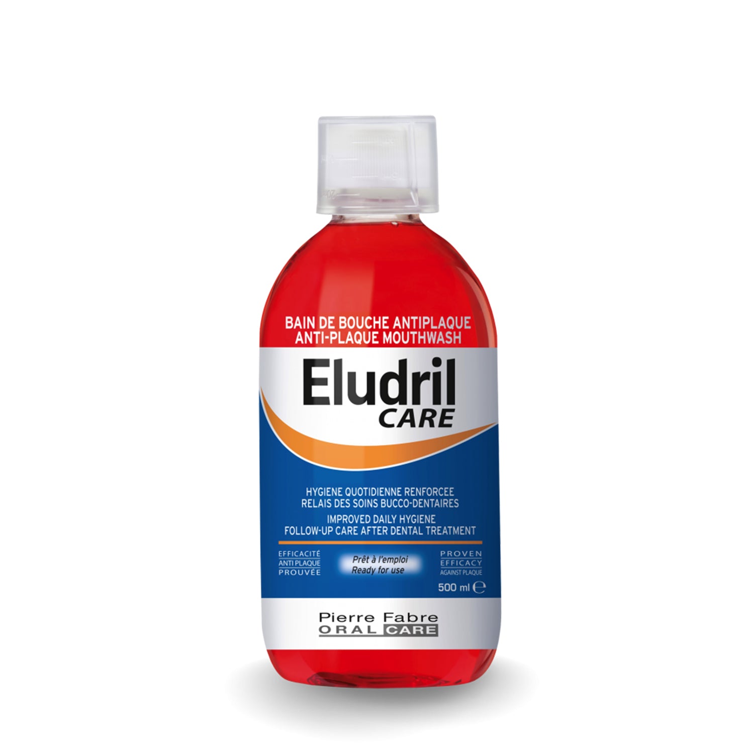 "Eludril Care" gydomasis burnos skalavimo skystis, nuo 6 m., 200 ml