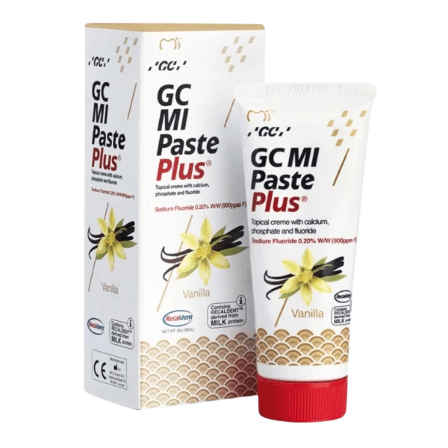 "GC MI Paste Plus" remineralizuojantis dantų kremas su fluoru, 35 ml