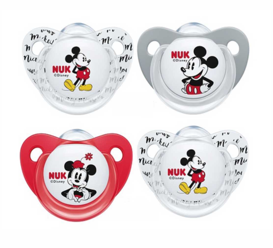 NUK 0-6 mėn. DISNEY čiulptukai, 2 vnt.