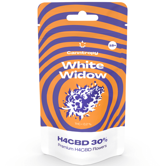 Canntropy H4CBD WHITE WIDOW kanapių žiedai 30% 5g