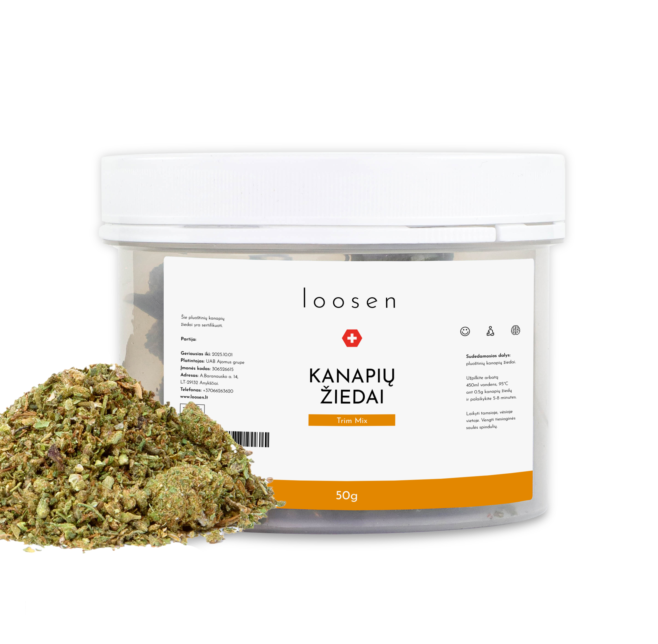 LOOSEN TRIM MIX kanapės 50g – 10%