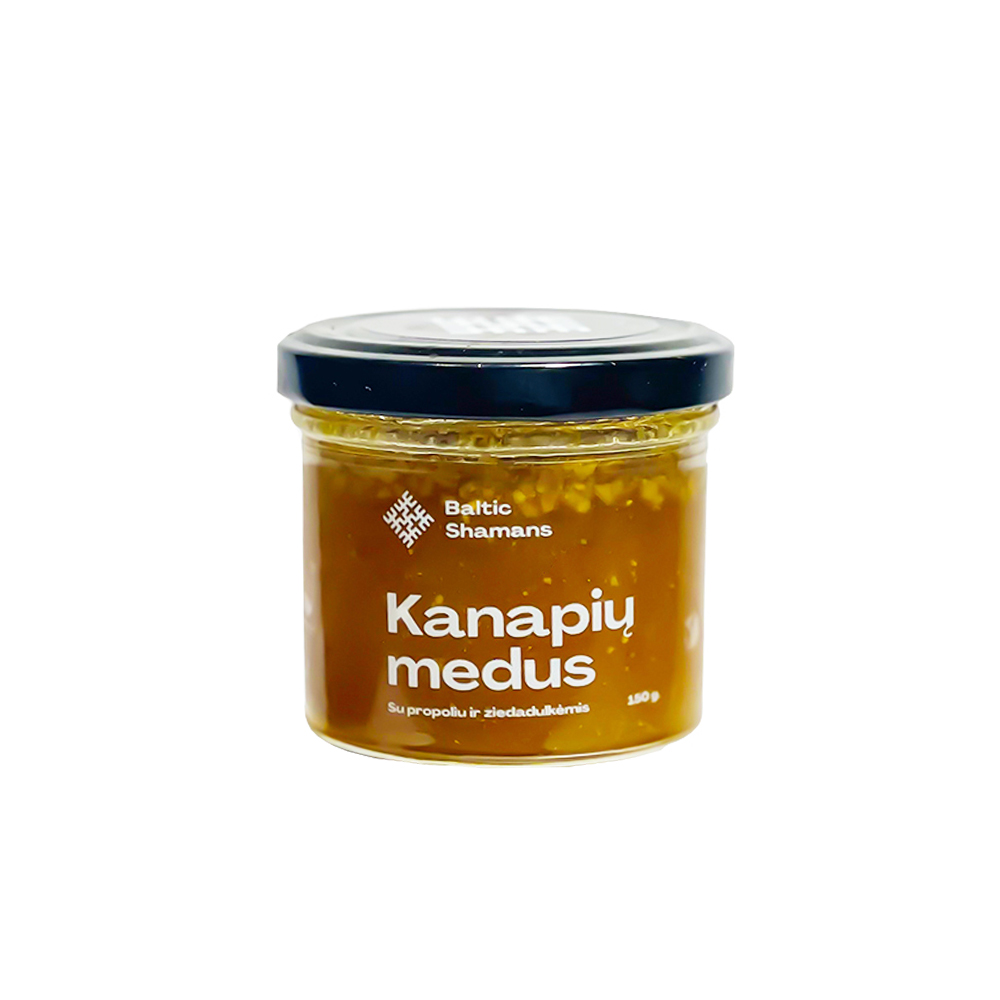 Kanapių medus 150g