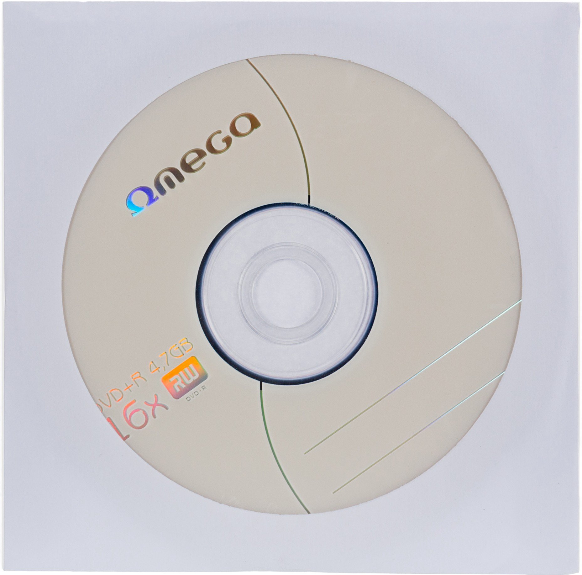 Kompaktinis diskas Omega DVD+R 4.7GB 16x envelope