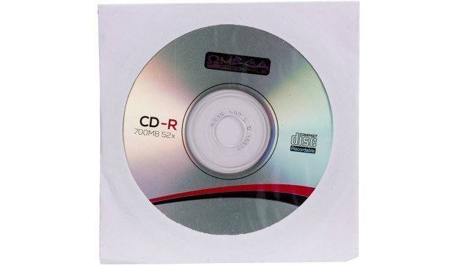 Omega Freestyle CD-R 700MB 52x envelope