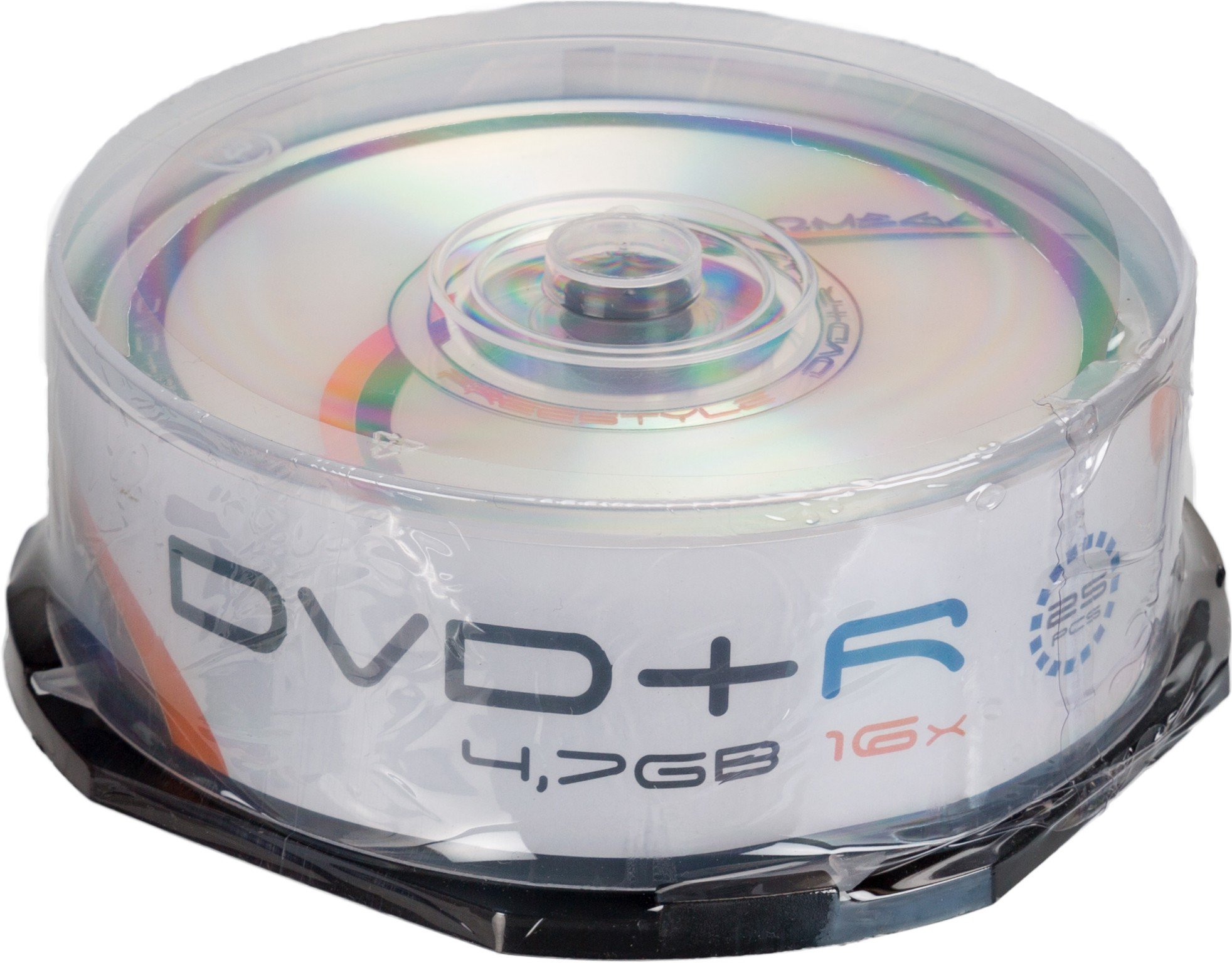 Kompaktiniai diskai Omega Freestyle DVD+R 4.7GB 16x 25pcs spindle