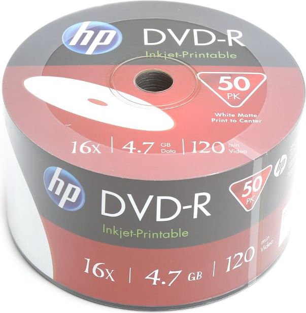 HP DVD-R 4.7 GB 16x 50 pieces (HPP1650-)